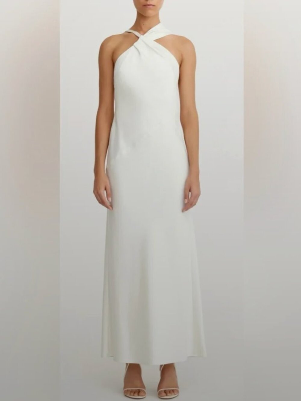 Significant Other Lucile Draped Sleeveless Gown